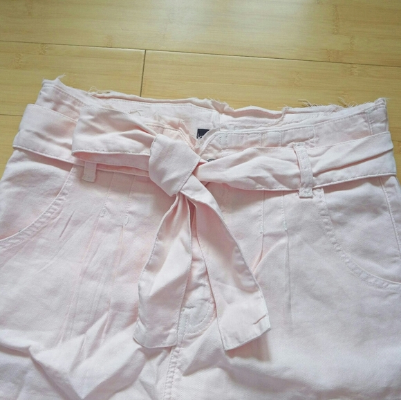 -NWT- Hudson Jeans Linen Blend Paperbag Shorts 30 - Picture 5 of 16